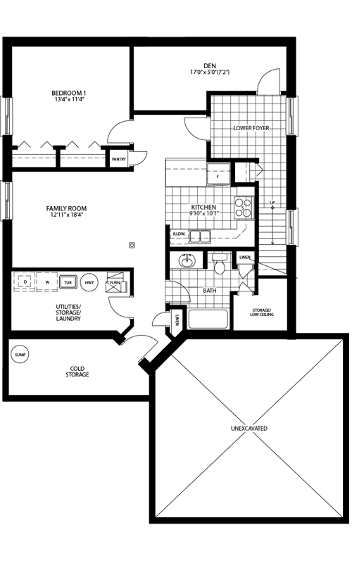 Floorplan - Basement